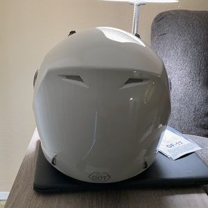 Motorcycle helmet, white, brand new
